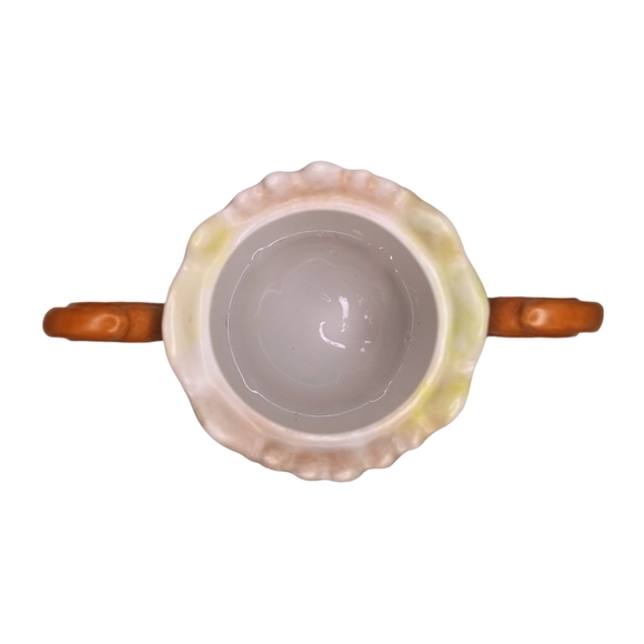 Vintage Hand Painted Yellow Roses Tea Set - Tea Pot, Creamer, Sugar Bowl… - Picture 10 of 16